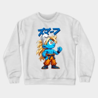 Smurf Super S Crewneck Sweatshirt